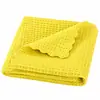 Toalla de gofres con rejilla de piña, toalla para limpiar el coche, toalla absorbente para coche, toalla para cristales sin rayas, toalla de lavado de coches transfronteriza