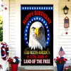 Capa de Porta de Tecido Elástico Decoração Dia da Independência Capa para Cabeça de Porta Decoração do 250º Aniversário dos EUA Capa de Porta Fábrica Atacado Personalização