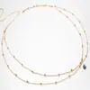 Cadena de Cintura de Cadena Superpuesta con Cruz de Cuentas de Cobre de Amazon Estilo Callejero de Moda Cadena de Cuentas Redondas Cadena de Cintura Sexy Superpuesta Accesorio de Cintura de Playa para Mujer