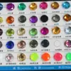 Pedrería Acrílica Cosida a Mano, Pedrería de Forma Diamante Puntiaguda de Doble Agujero, Accesorios de Pedrería para Ropa Hecha a Mano Boda DIY con Lederzhu