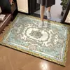 Tapete de Entrada Creativo Retro Transfronterizo Temu Felpa de Cristal Antideslizante Tapete para Pies con Tierra Alfombra de Entrada para el Hogar