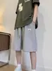 Shorts Deportivos para Hombre 2025 Nuevos Sueltos Transpirables Casuales Hasta la Rodilla Verano Delgados Waffle Medianos