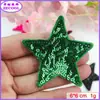Lentejuelas de Punto Estrella Toalla Tela Bordada Pegatinas Forma de Corazón Letra Parche para Ropa Accesorios de Ropa Pegatinas DIY