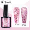 Nuevo Color Lentejuela Pegamento para Uñas Gel Esmalte con Brillo Pegamento para Uñas Pegamento para Uñas Exclusivo Transfronterizo