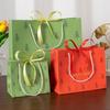 Nova Sacola de Presente Árvore da Sorte Sacola de Embalagem para Presente Sacola de Papel Verde Sacola para Assar Sacola para Roupas Bolsa de Mão Sacola de Presente
