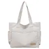 Bolsa Tote de Ombro Grande Capacidade Moda Artística Casual Tendência Estilo Novo Verão 2026 Bolsa para o Dia a Dia para Mulheres