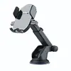 Soporte para teléfono de coche con ventosa más vendido transfronterizo, bloqueo automático, universal para consola central, soporte de navegación tipo cascada