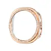 Adequado para Capa de Relógio Samsung Galaxy Watch8/7, Capa Protetora Oca Cravejada com Diamantes de Uma Fileira, Capa de Relógio Fashion Resistente a Arranhões