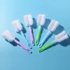 Sección A 18cm Esponja Cepillo Limpiador para Tazas Mango Largo Taza Térmica Cepillo para Biberones Cepillo Multiusos para Limpiar Tazas Cepillo para Vasos de Agua