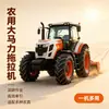 Tractor agrícola de cabina grande, tractor multifuncional de cuatro ruedas motrices de alta potencia para la preparación de tierras de cultivo y el transporte