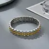 Pulseiras de Relógio Europeias e Americanas Mais Vendidas, Pulseiras de Relógio Minimalistas Populares, Pulseiras de Aço Titânio Gravadas a Laser, Acessórios de Mão Modernos e Estilosos