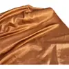 Tela de Lino de Seda Satinada de Color Sólido Verde Gema Brillante Esmaltada Tela para Vestido Estilo Chino con un Brillo Perlado