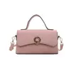 Estilo Coreano Venta al por Mayor Fresco Dulce Bolso de Mano Bolso Cuadrado Pequeño Bolso de Mujer 2026 Otoño Nueva Llegada Hebilla de Candado Bolso de Hombro Bolso Cruzado para el Trabajo