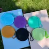 Bolsa de Monedas Pequeña de Felpa Corta de Colores Dulces para Niños y Adultos Colgante Bolsita de Monedas Colorida Bolsa de Regalo Dulce Almacenamiento