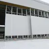 Hangar Grande Puerta Corredera Eléctrica Manual Super Resistente al Viento Aislamiento Puerta Resistente al Viento Antirrobo Medición Gratuita