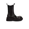 Botines Chelsea Cortos de Nuevo Estilo para Mujer, 6cm, Piel de Caballo Texturizada, Banda Elástica, Suela Gruesa, Tacón Grueso, Estilo Delgado de Primavera, Transfronterizo