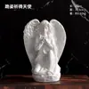 Decoraciones para el Hogar Estilo Europeo Figura de Ángel de Resina Escultura Sala de Estar Entrada Mesa de Estudio Decoración de Mesa Regalo de Cumpleaños