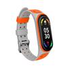 Para Xiaomi 7 correa de pulsera Xiaomi 34 pulsera de silicona Reloj inteligente deportivo de dos colores doble hebilla 56 generación Universal