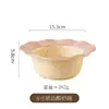 Vajilla de cerámica con salpicaduras estilo Ins, vajilla para el hogar, cuencos de arroz de alto valor, cuencos para fideos, cuencos para el desayuno, cuencos para ensaladas, platos y vajilla