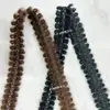 En stock ventas directas mohair cuero ciempiés encaje cuero negro encaje cruzado estilo retro clásico atuendo de escenario accesorios