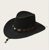 Sombrero para el sol Protector solar Sombrero de vaquero occidental Moda Americano Xizang Montañismo Exterior Sombrero retro Viaje Para hombre y mujer Cuatro estaciones