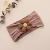 Diadema para la Fontanela de Bebé Europea y Americana Joyería para la Cabeza de Flor de Cinco Pétalos para Niñas Diadema Infantil Color Morandi