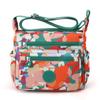 Bolso de Mujer 2026 Nuevo Estilo Bolso de Hombro de Nailon Estampado Bolso Cruzado de Lona Bolso para Mamá de Mediana Edad Mochila Casual de Moda para Mujer
