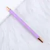 Caneta Esferográfica com Adesivo de Diamante DIY de Pressionar Nova Diversão Ilimitada Presente Criativo Presente Publicitário Caneta Esferográfica em Estoque