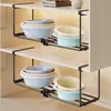 Estante de Almacenamiento para Lavabo Gabinete de Baño Estante Inferior para Colgar Debajo del Lavabo Lavabo Estante Telescópico Inferior para Lavabo Sin Taladro