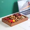 Nova Bandeja Fogão Cozinhar Chá Prato de Frutas Prato Dim Sum Chinês Prato de Doces Exibição de Doces Bandeja de Frutas Secas Nove Grades Acessórios