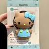Gatinho de Desenho Animado, Urso e Coelho Adequados para Suporte Magnético Magsafe com Forte Adsorção e Airbag Retrátil para Mesa