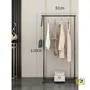 Cabide Robusto, Varal de Chão, Suporte Dobrável de Chão para Roupas, Guarda-Roupa Simples