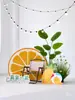 Cenário de Montagem de Evento com Tema de Verão Display de Loja em Shopping de Verão Decoração de Prancha de Surf Fundo de Decoração com Placa Kt