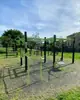Escorregador de Jardim Equipamento de Playground Externo Brinquedos e Instalações de Entretenimento para Jardim Escorregador Infantil de Aço Inoxidável