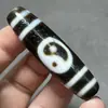 Palacio de Potala Cuentas de Múltiples Ojos Colgante de Pino Verde Cuentas de Ceniza Ágata Collar de Xizang Cuentas de Transferencia Colgante para Hombres y Mujeres