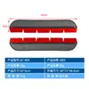Visera de lluvia adhesiva ampliada y ensanchada para espejos retrovisores de coche, protector de lluvia para coche a prueba de lluvia, protector de lluvia y sol para espejo retrovisor de coche