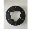 Cepillo de Disco para Fregadora de Piso Universal Accesorios de Disco de Aguja Hebilla Barredora Comercial Cepillo de Alambre de Acero Cepillo de Disco Redondo Portacepillos de Aguja para Piso