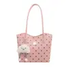 Bolso de Hombro Nuevo Estilo Coreano de Lunares Femenino Lindo Nicho Moda de Alta Gama Versátil para el Trabajo y los Viajes