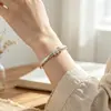 Joyería de Plata Estilo Minimalista Artístico Vintage, Plata 99% Pura, Pulsera con Patrón Martillado, Plata de Diseño Único