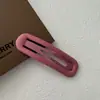 Presilha de Cabelo Minimalista da Moda em Cor Sólida para o Verão, Presilha BB, Presilha Lateral para Cabelo Solto, Acessório de Cabelo Feminino, Piranha de Cabelo Estilo Coreano para Franja