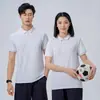 Ropa de trabajo verano manga corta cultura publicidad camisa camisa POLO en stock overol color liso camiseta se puede imprimir logo