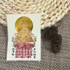 Edição 12 Signos do Deus da Lua Segurando o Fio Vermelho, Zhao Gongming Montado em um Tigre e o Imperador da Sabedoria Adesivos de Celular Feitos à Mão para Atrair Riqueza