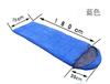 Saco de dormir tipo sobre con capucha para exteriores, universal para las cuatro estaciones, combinación de colores, bolsa interior delgada de verano, saco de dormir para camping y viajes, saco de dormir para adultos