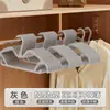 Cabides de Pescoço Curto para Uso Doméstico, Não Marcam, Anti-Amassado nos Ombros, Antiderrapantes, Economizadores de Espaço, Cabides que Encolhem o Pescoço para Organizar e Secar