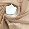Tecido de Organza Macio Brilhante Semelhante ao Céu Estrelado, Tecido de Designer para Vestido Respirável com Proteção Solar