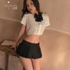 Sexy desejo sexy lingerie sexy estudante JK uniforme minissaia puro desejo bonito tentação pijamas suprimentos terno 0492