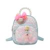 Nova Mochila Escolar Infantil para Meninas do Jardim de Infância Mochila de Personagem de Desenho Animado Princesa Moda Grande Capacidade Mochila de PU