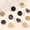 Botões Pequenos Pendurados de Liga Metálica Exquisitos e Simples com Cravação de Diamantes Camisa Camisa Polo Terno Suéter Formal Botões Decorativos