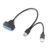 Adaptador de unidade de estado sólido de 2,5 polegadas para atacado cabo de disco rígido sata de cobre sem oxigênio cabo de unidade fácil USB 3.0 para SATA