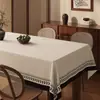 Mantel de Lujo Ligero de Gama Alta Modelo Nuevo 2026 Mantel Impermeable a Prueba de Aceite Lavable para Uso Doméstico Resistente al Calor Resistente a Manchas Cubierta para Mesa de Café